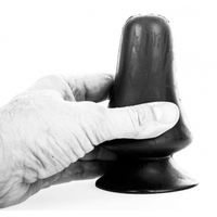 korek analny ab39 king 10 x 6.7cm all black