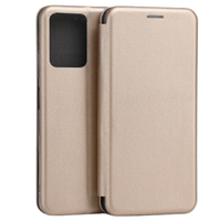 beline etui book magnetic xiaomi redminote 12 5g złoty /gold