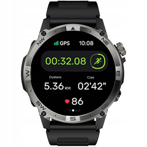 Smartwatch Wenom Explorer czarny na Arena.pl