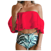 strój kąpielowy dwuczęściowy na plażę basen bikini kostium wytrzymały mocny