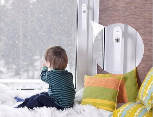 KLAMKA DO OKNA OKIENNA Z KLUCZYKIEM NA KLUCZ ZAMKIEM ZABEZPIECZENIEM na Arena.pl