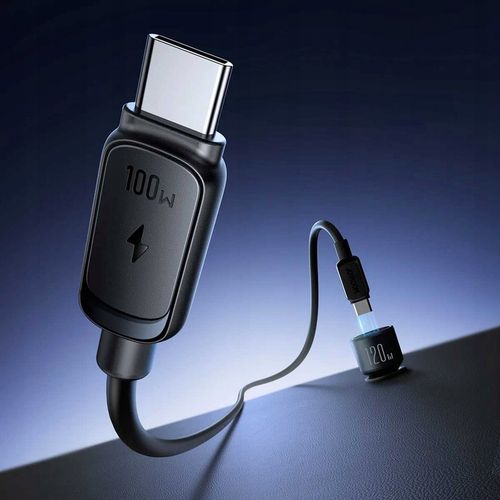 JOYROOM ŁADOWARKA SAMOCHODOWA 120W 2xUSB-C USB-A + KABEL USB-C 100W QC PD na Arena.pl
