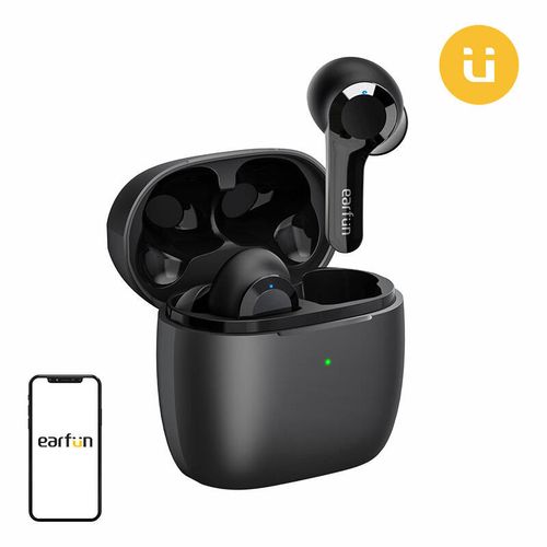 Słuchawki EarFun Air TWS Bluetooth 5.0 35h Czarne Mikrofon na Arena.pl