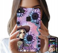 ETUI DO HUAWEI P10 LITE - KOBIETA W SŁONECZNIKACH, KOBIECE WZORY