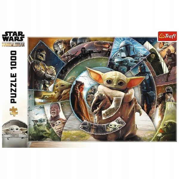 Puzzle 1000 elementów Podróż Grogu zdjęcie 3