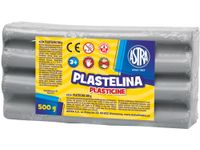 plastelina 500g astra - popielata