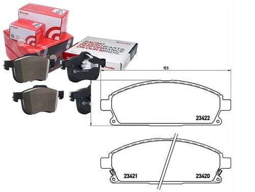 KLOCKI HAM NISSAN X-TRAIL BREMBO na Arena.pl