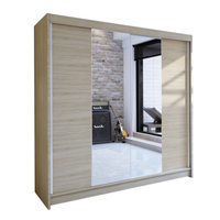 SZAFA PRZESUWNA TALIN II z lustrem 180 Garderoba - SONOMA