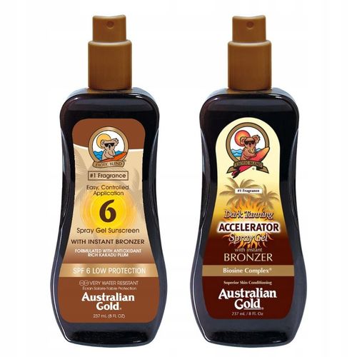 AUSTRALIAN GOLD SPRAY ACCELERATOR+ SPRAY GEL SPF 6 na Arena.pl