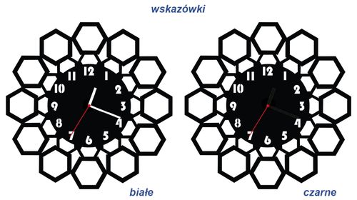ZEGAR ŚCIENNY GEOMETRIA 38cm M 105.10 na Arena.pl
