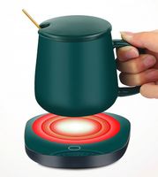 KUBEK DO KAWY HERBATY PODGRZEWACZ USB ŁYŻKA KABEL PREZENT DLA NAUCZYCIELA