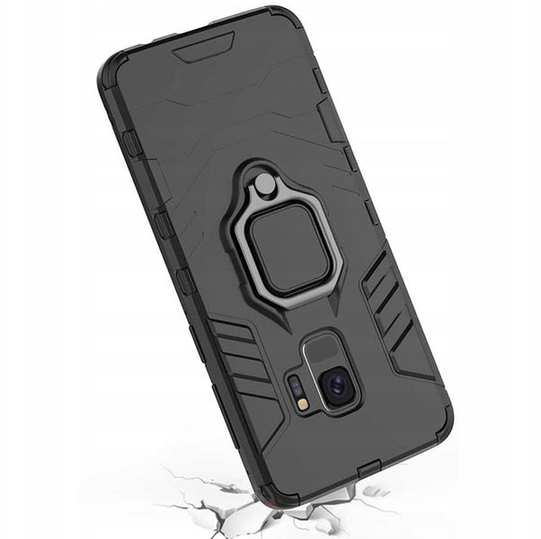 Spacecase X-Ring Galaxy S9 Czarny zdjęcie 6