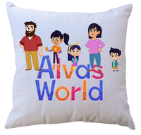 Poduszka z wkładem Świat Alvy - Alvas World