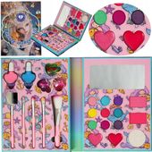 ZESTAW KOSMETYKÓW DLA DZIECI PALETKA MAKEUP KOSMETYKI DO MALOWANIA LAKIER