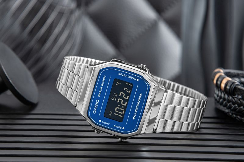 zegarek męski casio vintage a168wem-2bef + box zdjęcie 6