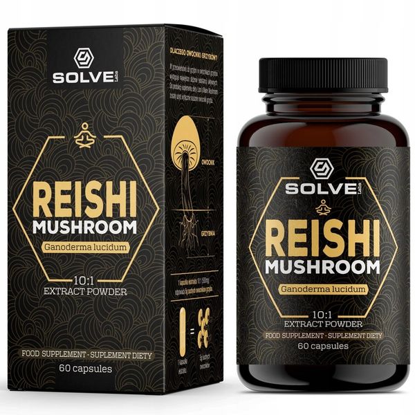 Reishi (Ganoderma lucidum) 10:1 60x500mg zdjęcie 1