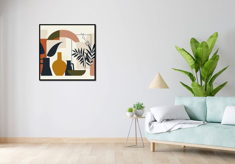 Plakat 80x80cm Forma Stylu zdjęcie 4