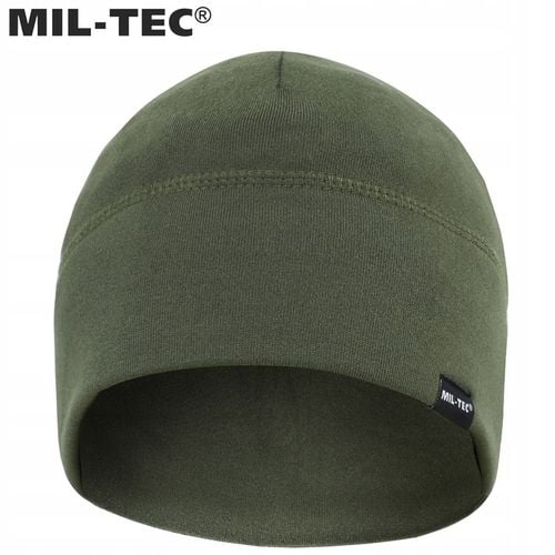 CZAPKA ZIMOWA TERMOAKTYWNA SPORTOWA MIL-TEC BEANIE SOFT POLAROWA OLIVE na Arena.pl