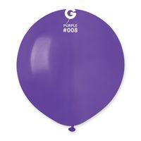 Balon pastelowy fioletowy, 48 cm