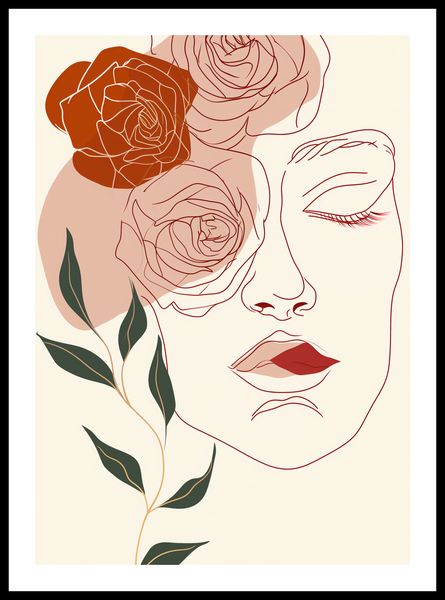 Plakat 42x59,4cm Beż i Twarz zdjęcie 3