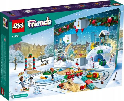 LEGO FRIENDS 41758 KALENDARZ ADWENTOWY prezent na święta na Arena.pl