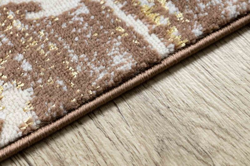 RUG/LU/TREX/BRICK/BEIGE+BROWN/140x190 zdjęcie 4