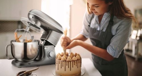 ROBOT PLANETARNY KUCHENNY MIKSER 6,2L DUŻY ZESTAW + WAGA + PRZEPISY MOZANO na Arena.pl