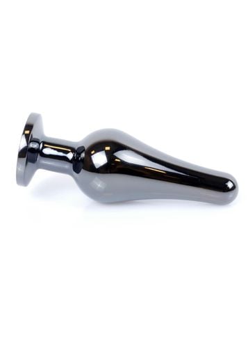 plug-jewellery dark silver butt plug- rose na Arena.pl