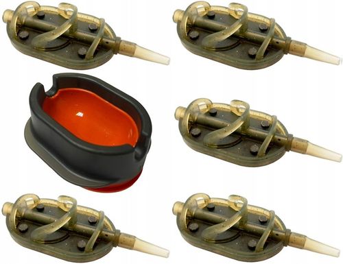 5x Podajnik Koszyk Method Feeder ARC 40g + foremka ESCA FEEDER na Arena.pl