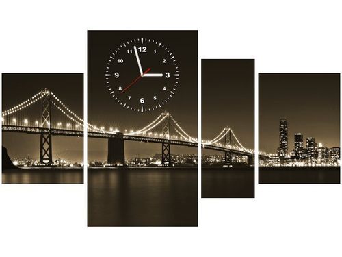 70CM 120CM OBRAZ 4 ELEM MOST NOCĄ TANEL TEEMUSK ŚCIENNY na Arena.pl