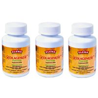 3x Kolagenum Franciszka złote 120 kaps Elena kolagen z ryb pakiet