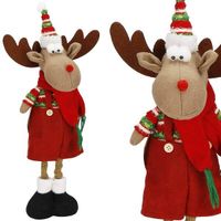 Renifer 45cm ozdoba świąteczna, krasnal świąteczny, gnom