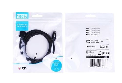 Kabel USB TB microUSB B 2 na Arena.pl