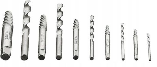 Wykrętaki do zerwanych śrub 10 szt. NEO 09-609 na Arena.pl