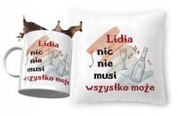 Zestaw Dla Lidii Poduszka + Kubek Na Prezent Z Nadrukiem Ze Zdjęciem