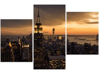 OBRAZ PANORAMA MIASTA NOWY JORK
