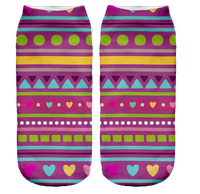 Skarpetki-stopki bawełniane fullprint ŚWIĘTA