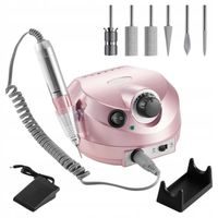 Frezarka Manicure Pedicure Hybrydy Żele Mocna 65W 35K PROFESJONALNA +