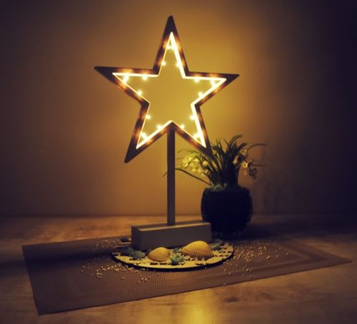 Dekoracja LED - gwiazda na Arena.pl