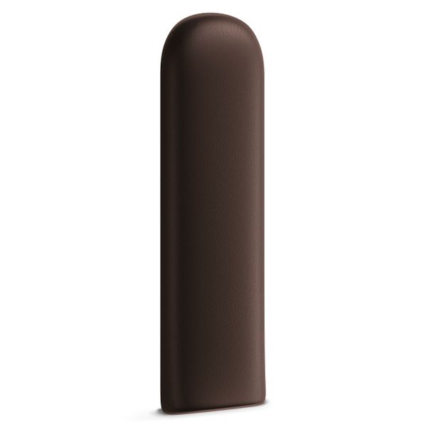 Panele Tapicerowane Na Ścianę Eko Skóra PŁOTEK Brązowy 100cm x 30cm zdjęcie 2