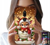 ETUI DO XIAOMI REDMI 8 - RENIFEREK SŁODKI RENIFER ŚWIĄTECZNE WZÓR