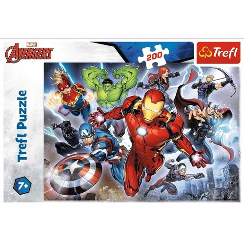 puzzle 200 waleczni avengersi 13260 na Arena.pl