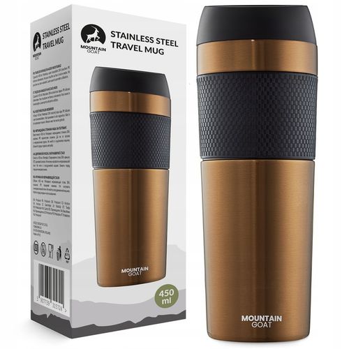 KUBEK TERMICZNY TERMOS GORĄCE NAPOJE DO 12H-24H KAWA HERBATA SZCZELNY 450ml na Arena.pl