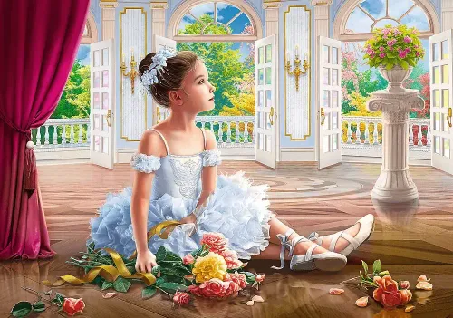 Puzzle 500 elementów. Mała baletnica na Arena.pl