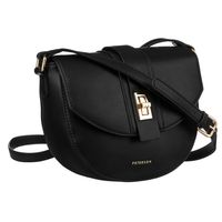 listonoszka w kształcie podkówki ze skóry ekologicznej - peterson