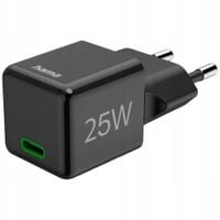 Ładowarka sieciowa HAMA Super Mini Power Delivery Quickcharge USB-C 25W Cza