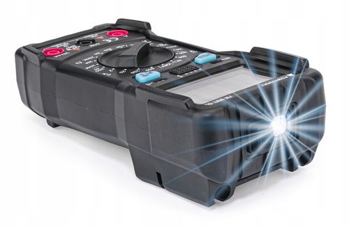 Multimetr CYFROWY Elektryczny Miernik Prądu LCD 600V AC/DC LED HFE PRECYZJA na Arena.pl