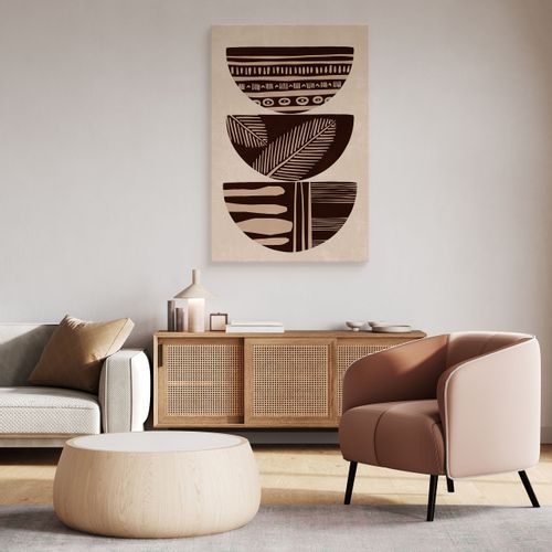 Obraz Do Sypialni Azteckie Wzory Styl Boho Minimalizm 80cm x 120cm na Arena.pl