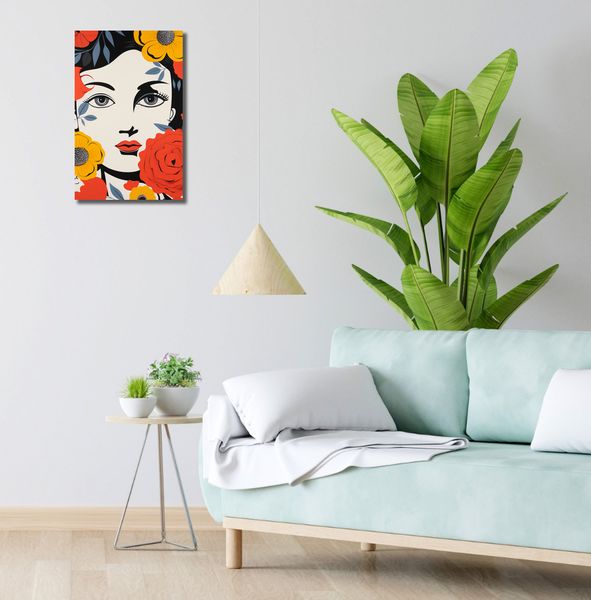Obraz 30x50cm Kwiatowa Aura zdjęcie 2