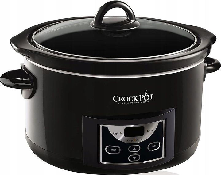 WOLNOWAR CYFROWY CROCK POT 4,7L SCCPRC507B-05 zdjęcie 1